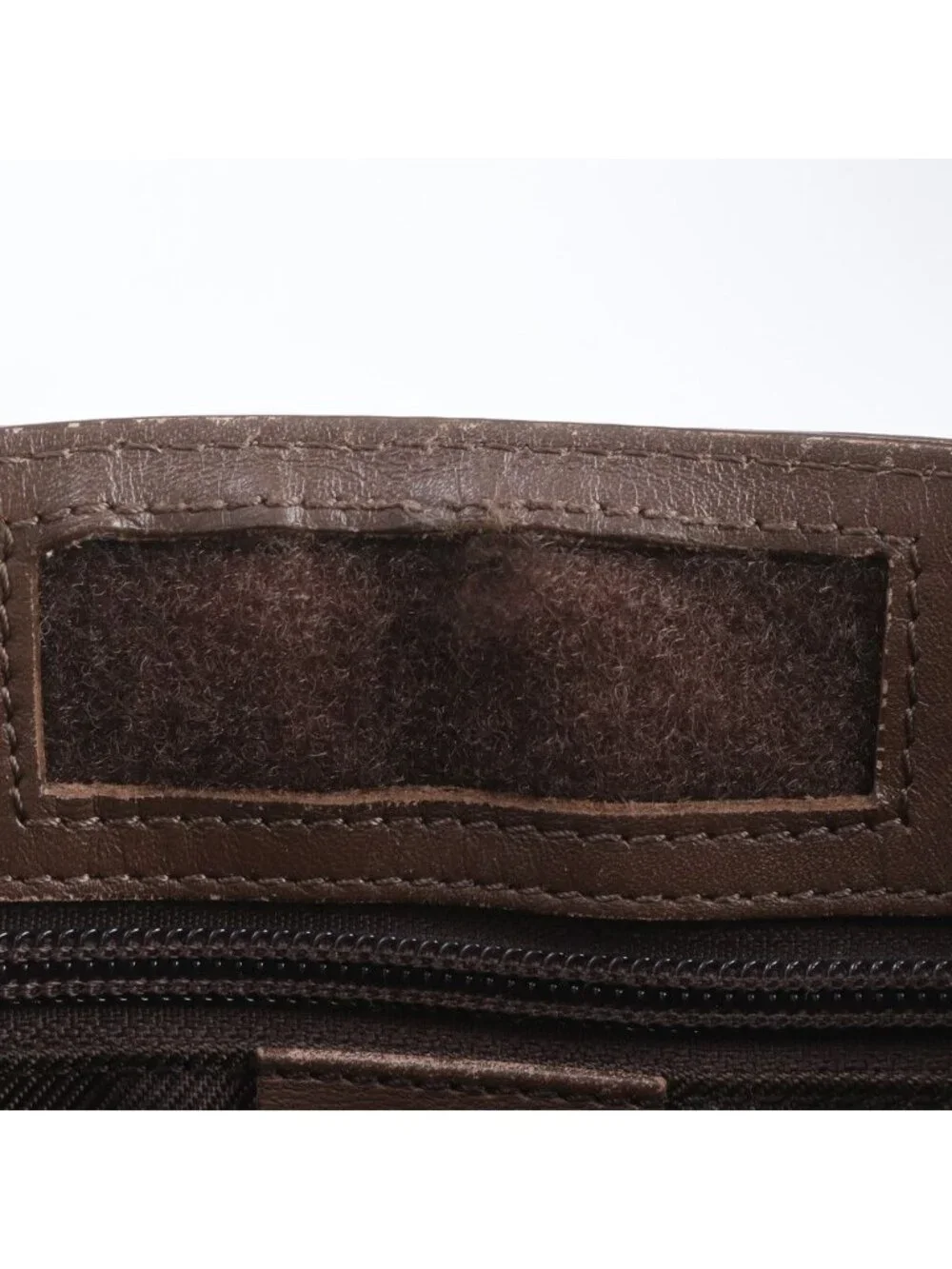 Gucci GG Canvas 019 Leather Shoulder Bag Crossbody Messenger Brown
